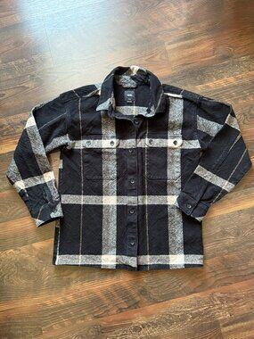 Vans Laura Plaid Woven Shacket - Heavyweight - Size S